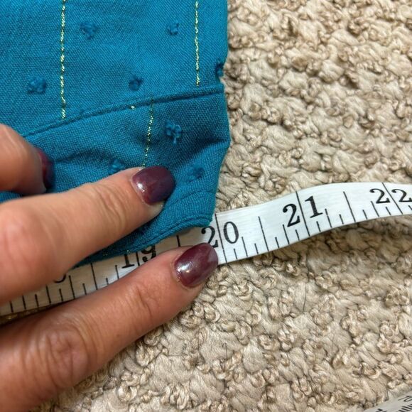 Brand new with Tags Ladie Rose + Olive Turquoise and Gold Tank Top Size XL - Picture 13 of 14